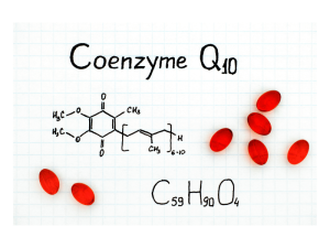 Ce este coenzima Q10?
